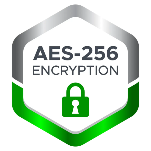 AES-256 encryption